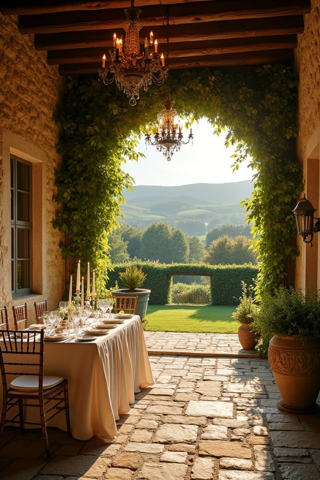 fairytale wedding in vineyards