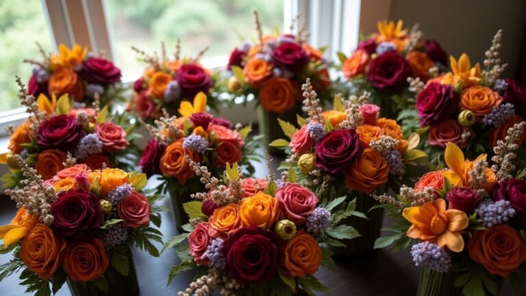 fall wedding bouquets inspiration