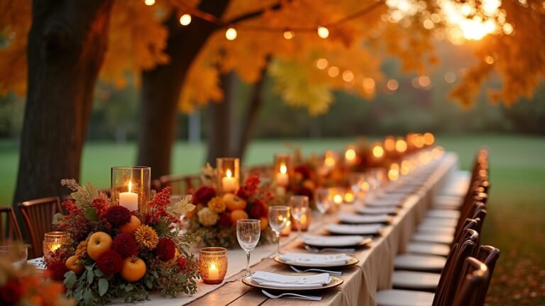 fall wedding color palette