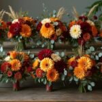 fall wedding flower arrangements