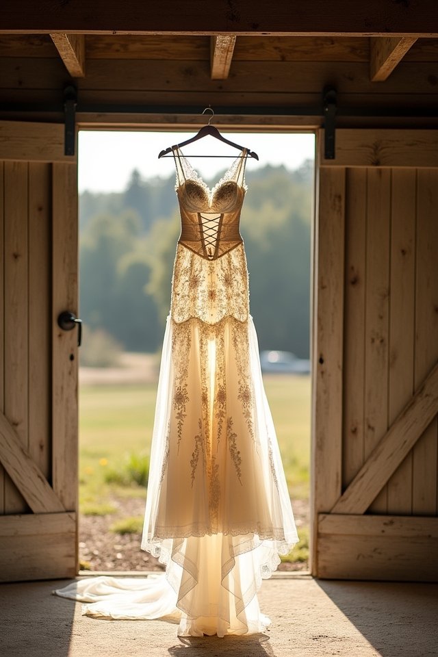 farmhouse chic wedding elegance