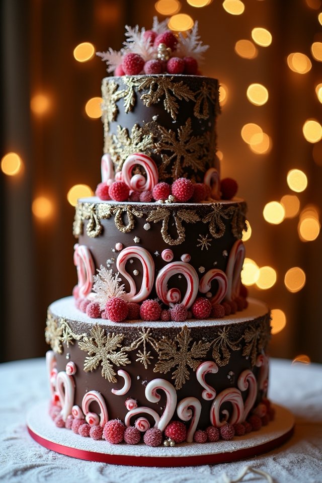 festive chocolate peppermint delight