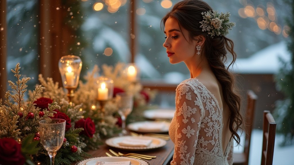festive december wedding inspiration