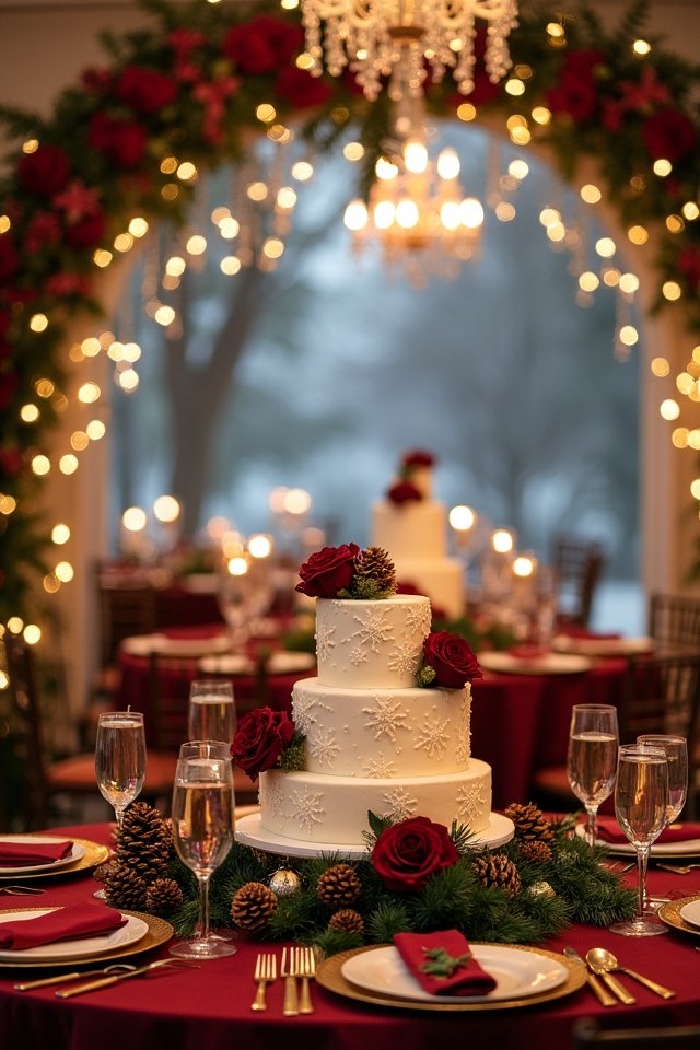 festive wedding color combinations