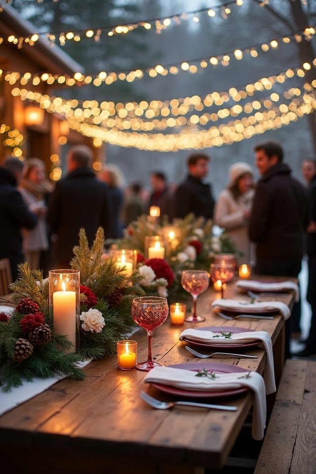 festive wedding color palette