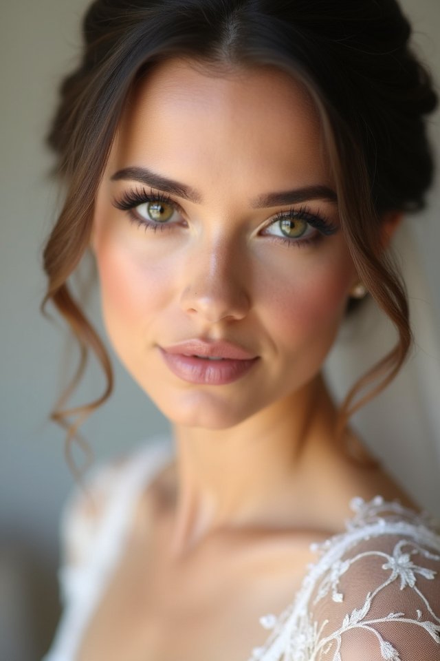 flawless makeup for brides
