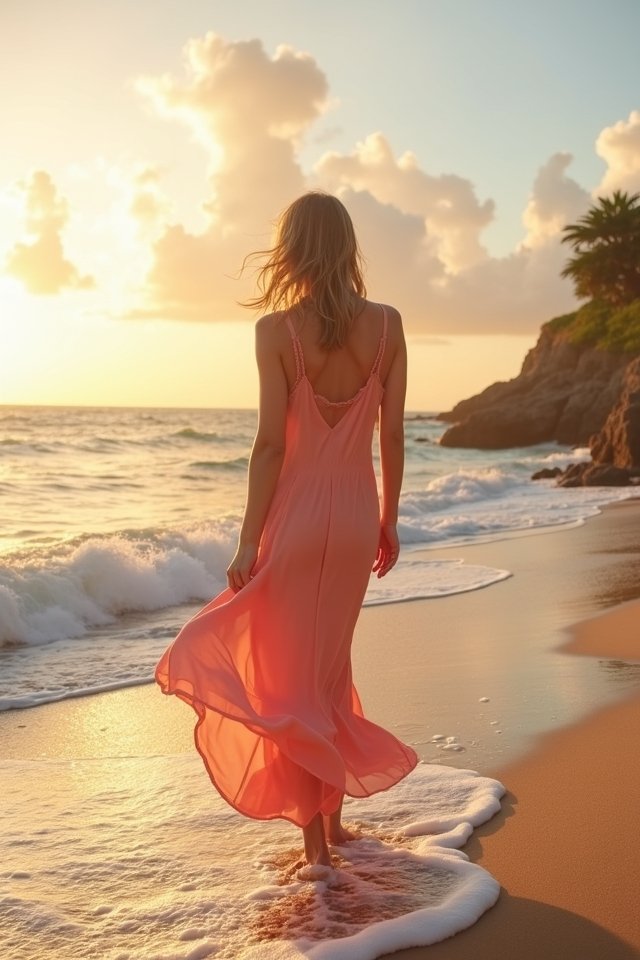 flirty slip dress elegance