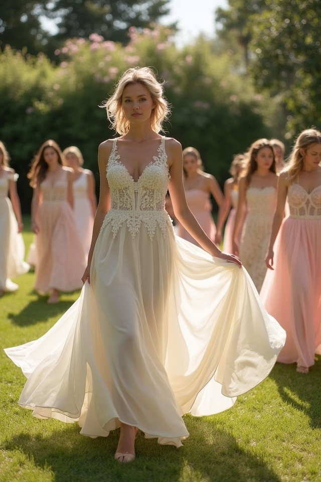 flirty tea length dresses
