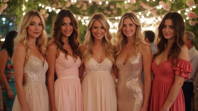 flirty wedding reception outfits