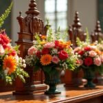 floral altar design ideas