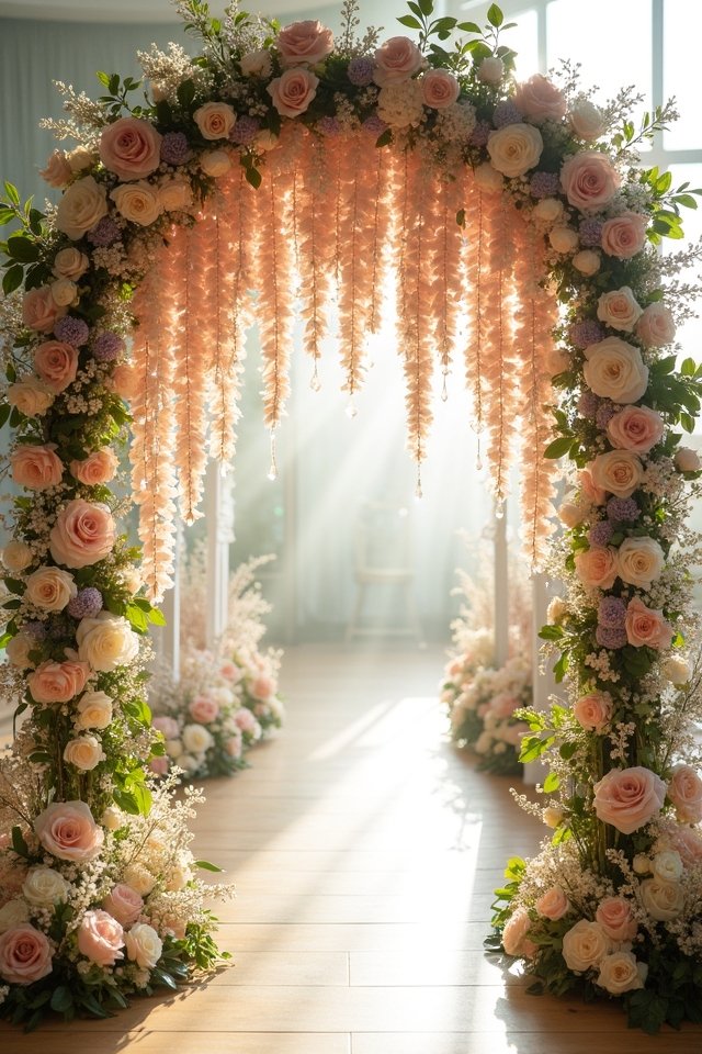 floral arch wedding dreams