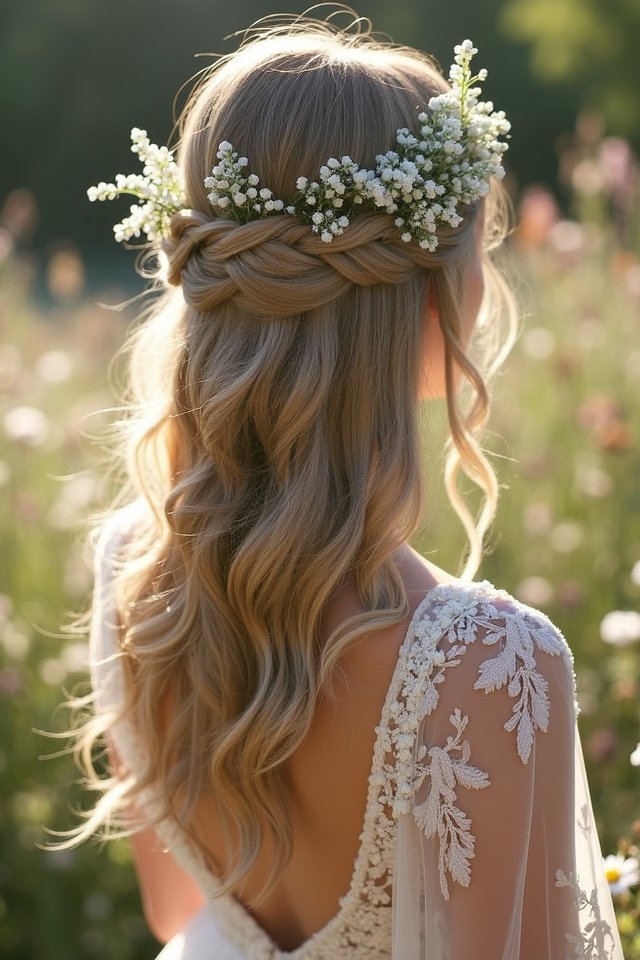 floral crown for weddings
