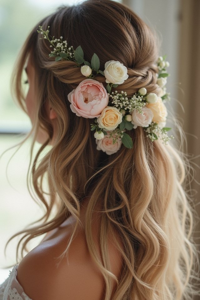 floral elegance for brides