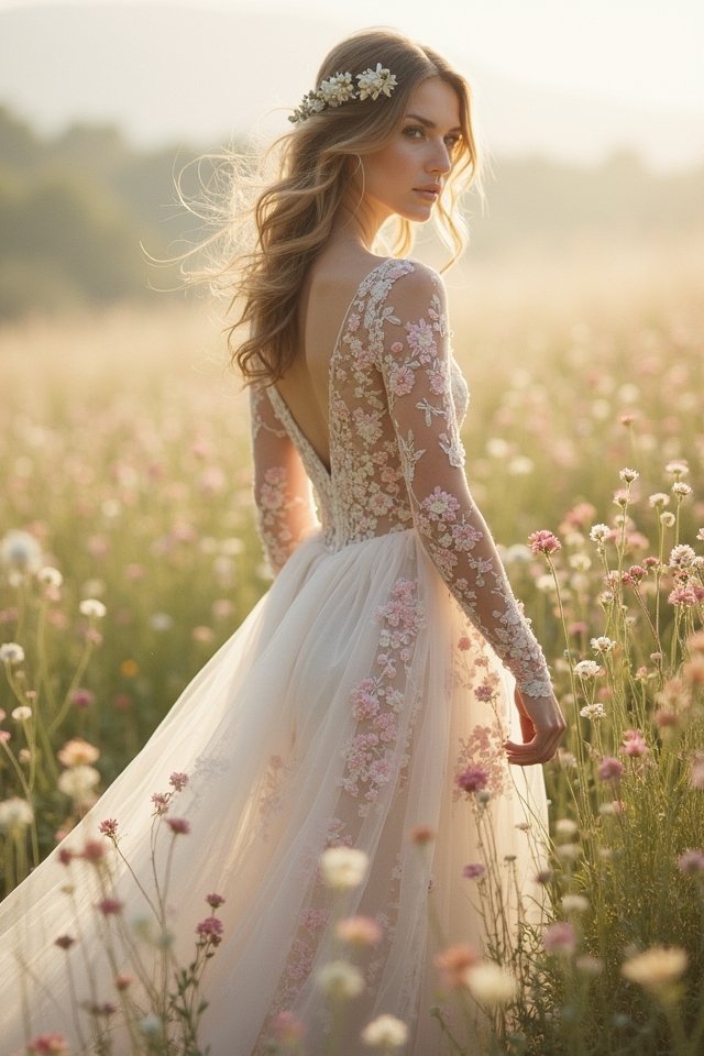 floral elegance for brides
