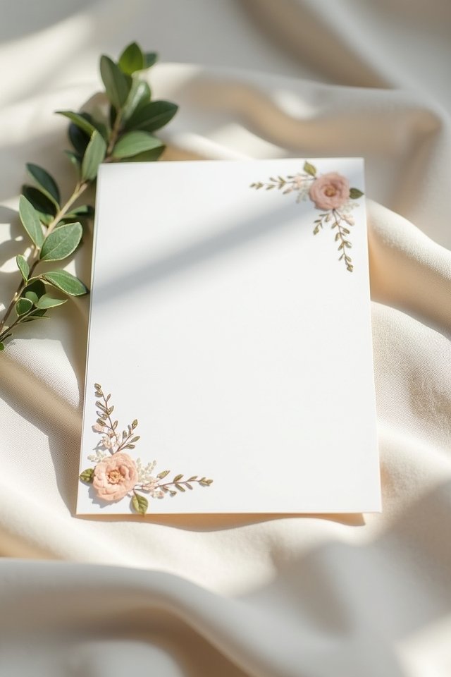 floral elegance with simplicity