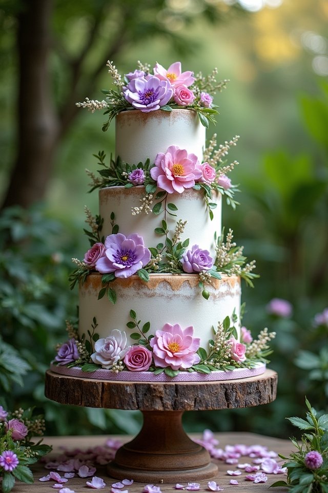 floral wedding cake masterpiece