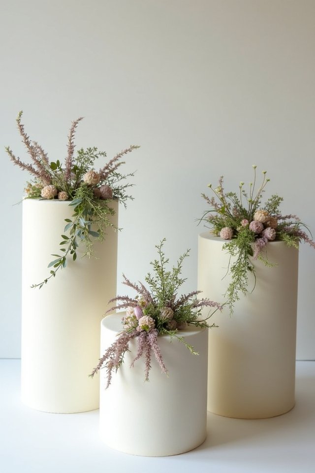 foraged floral cake elegance