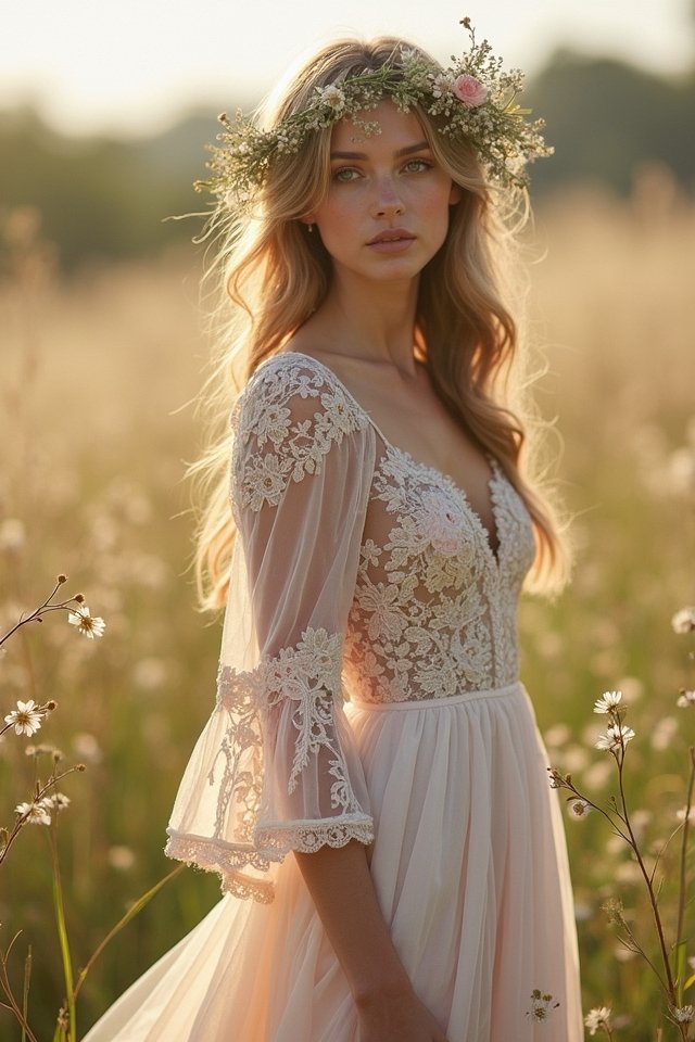 free spirited bohemian elegance