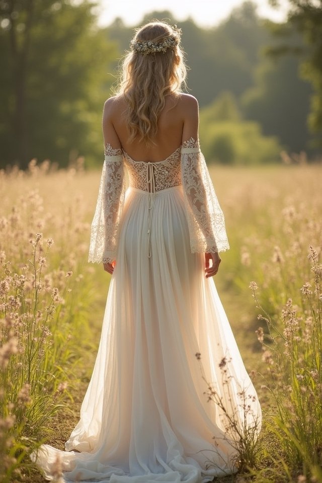 free spirited bohemian wedding elegance