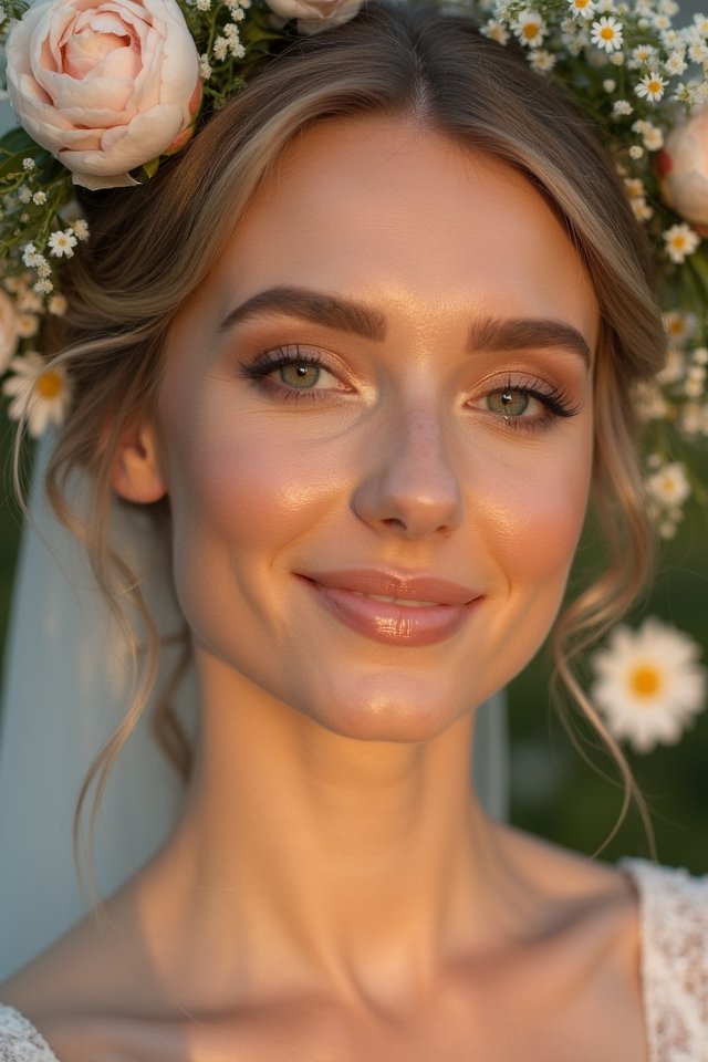 fresh floral wedding details
