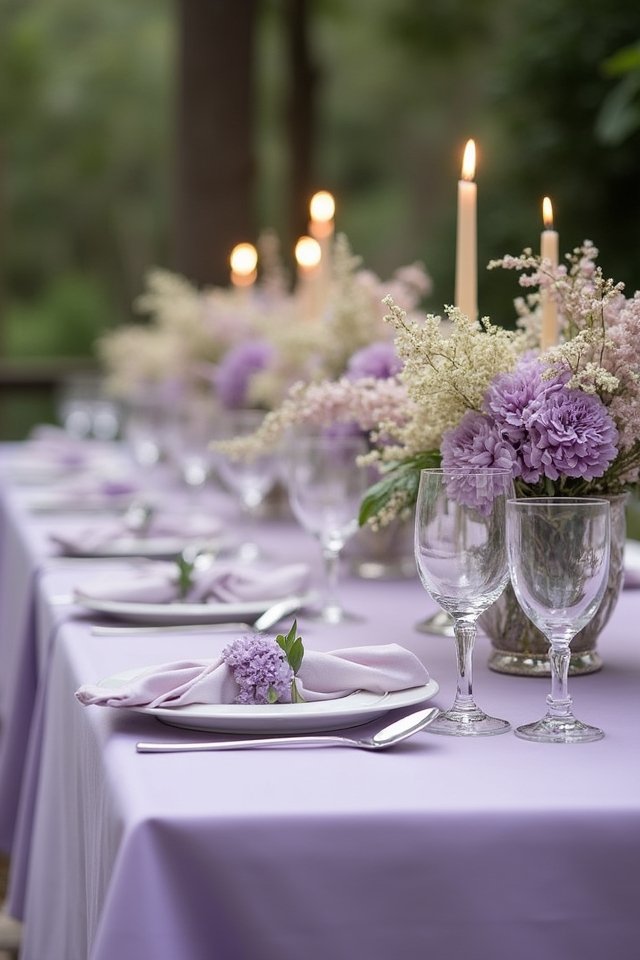 fresh flower table centerpieces