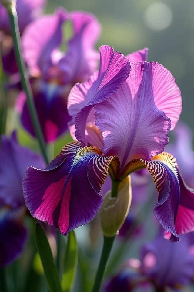 fuchsia and purple fusion