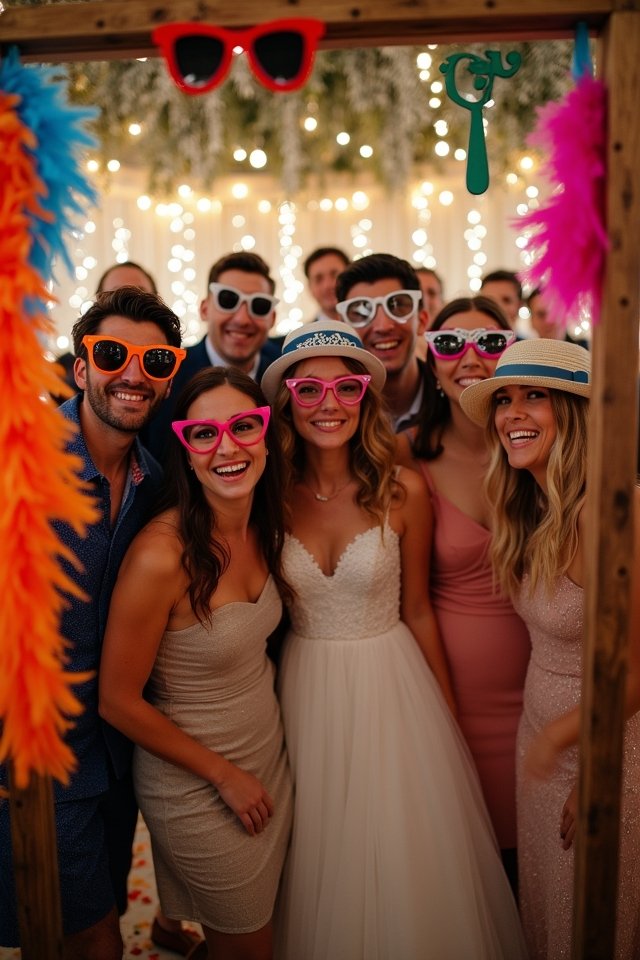 fun wedding photo props