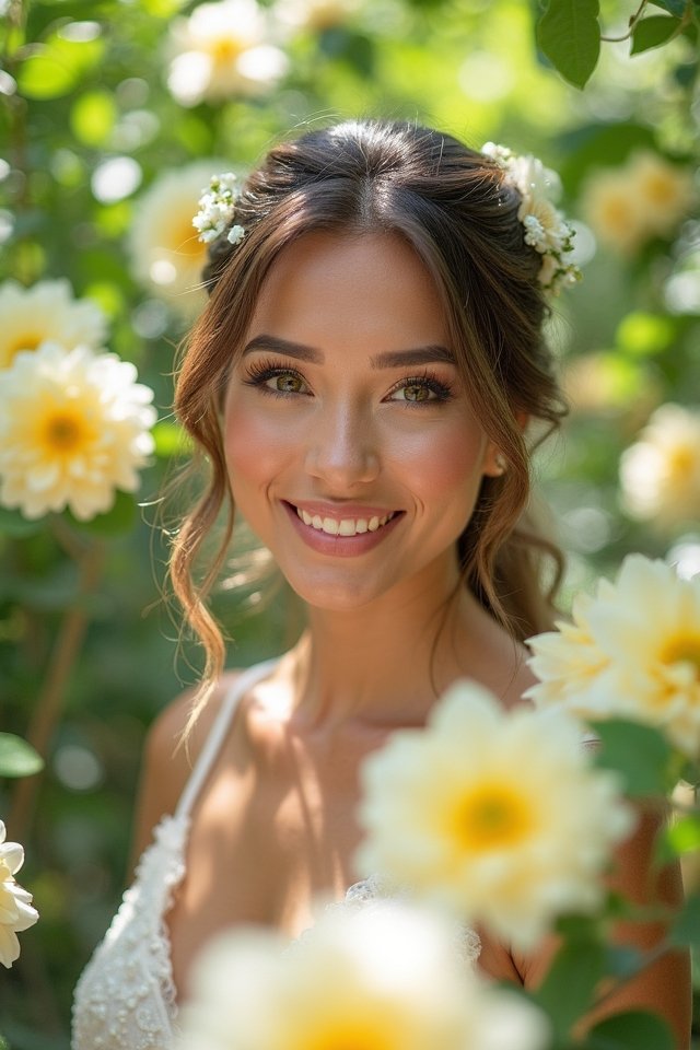 garden inspired radiant beauty