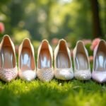 garden wedding shoe options