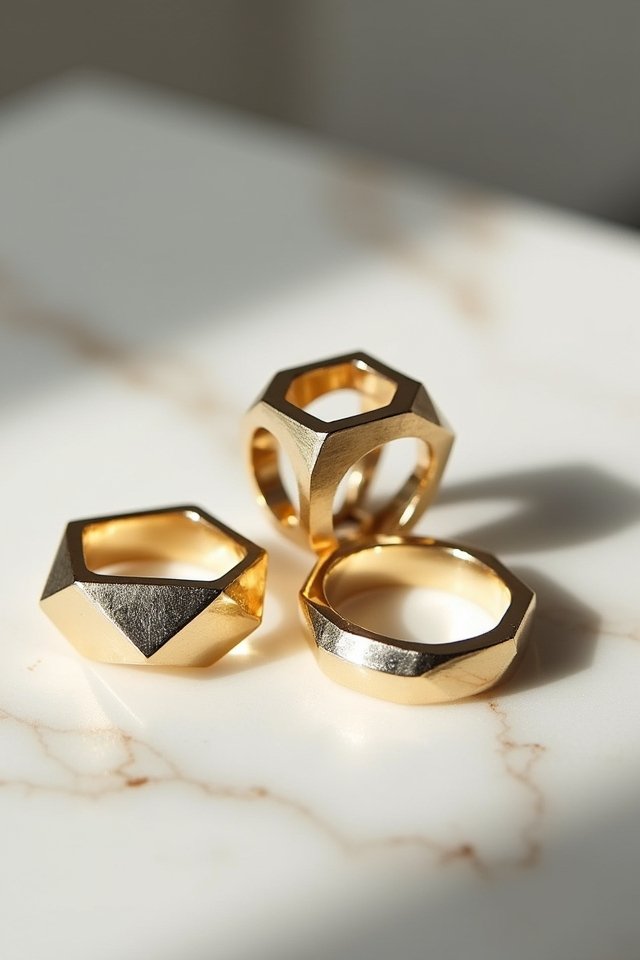 geometric elegance for weddings