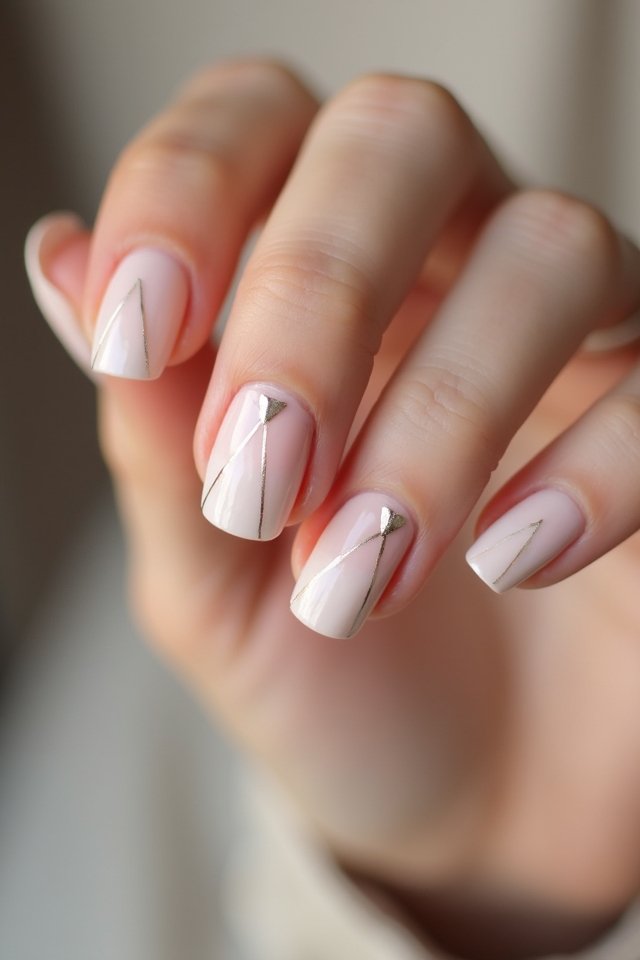 geometric nail art inspiration
