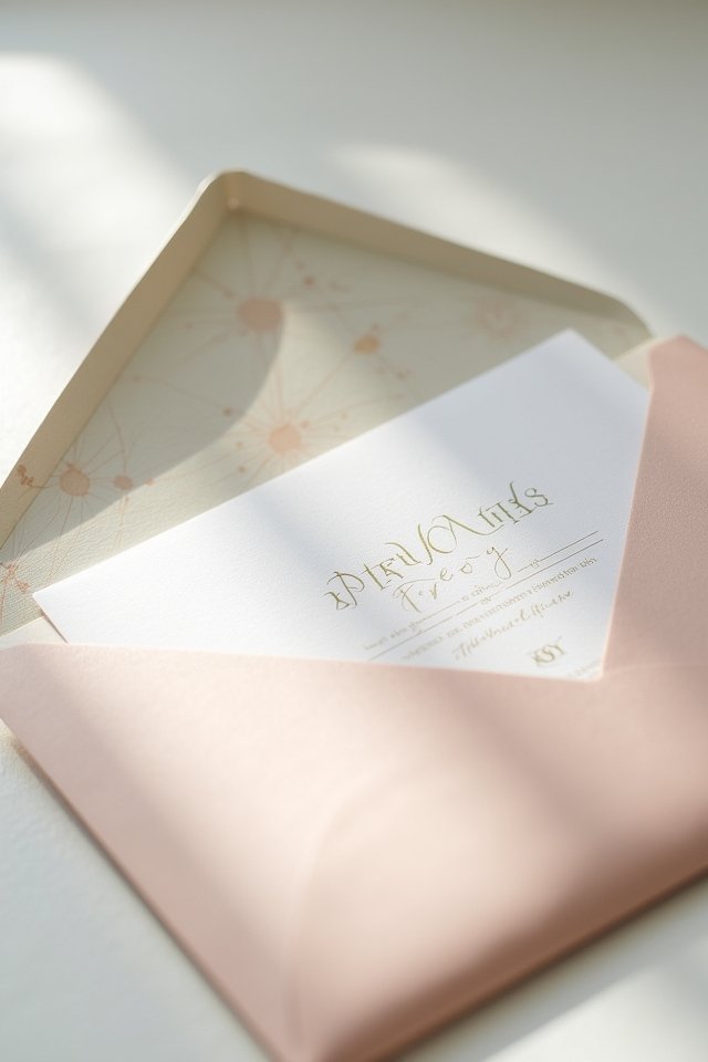 geometric pattern envelope designs
