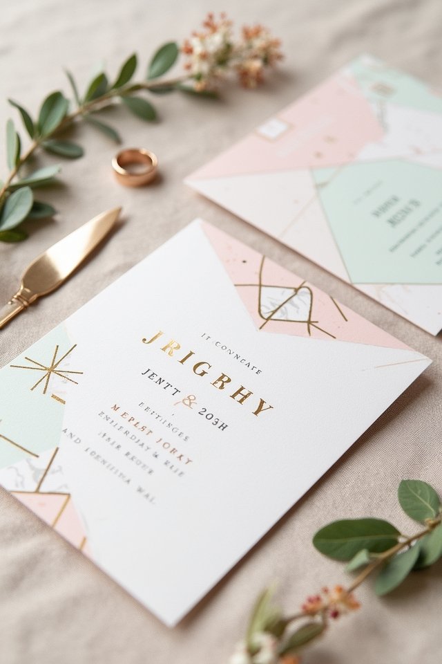 geometric patterns for invitations