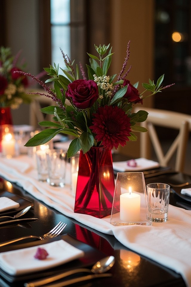geometric wedding centerpiece designs