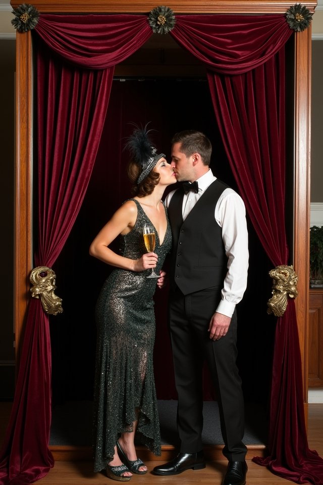 glamorous 1920s themed costumes