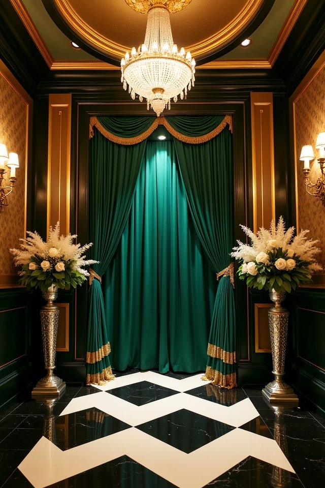 glamorous art deco experience