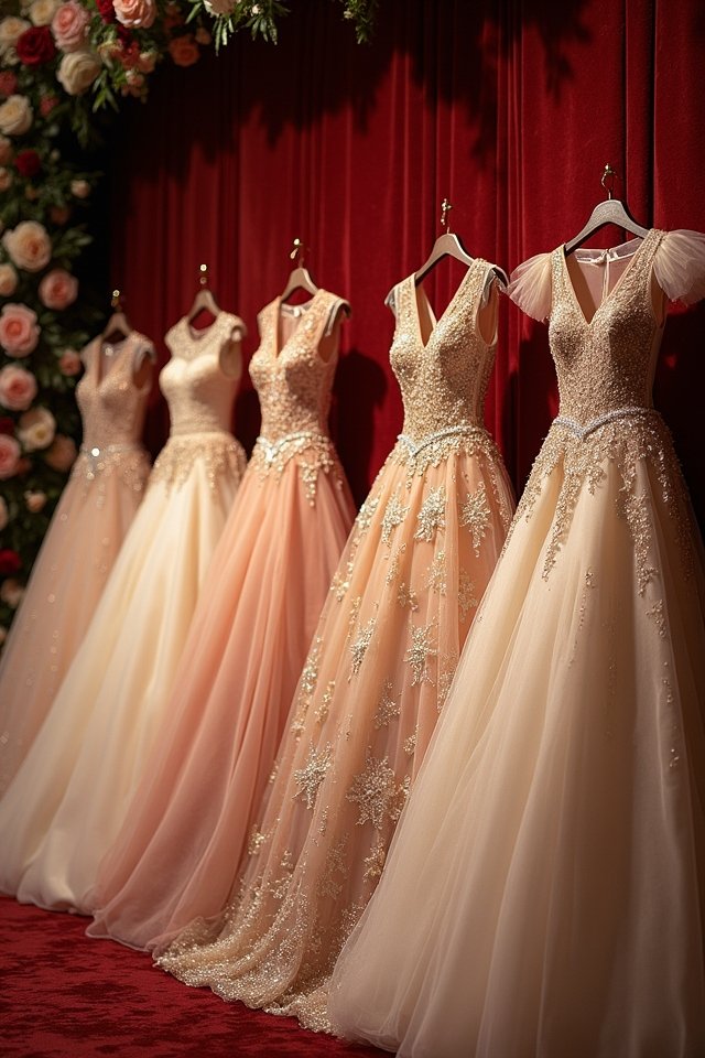glamorous ball gown elegance