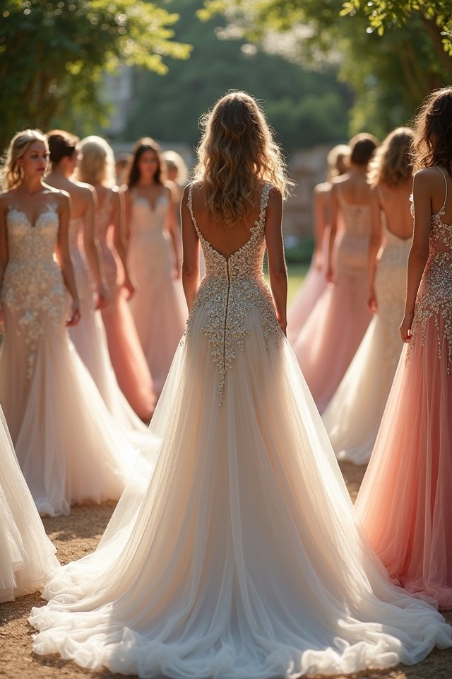 glamorous beaded ballgown elegance