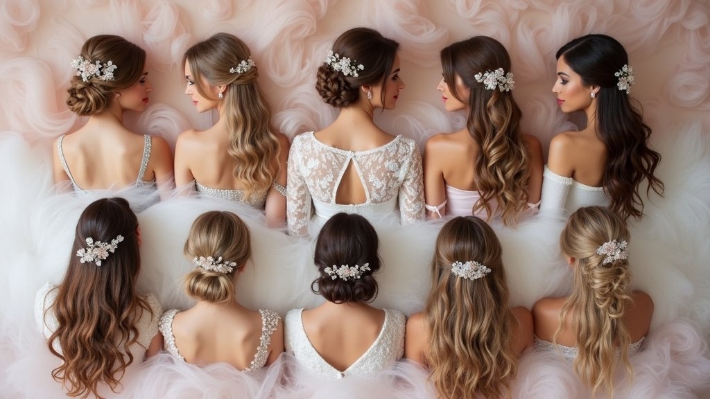 glamorous bridal hair inspiration