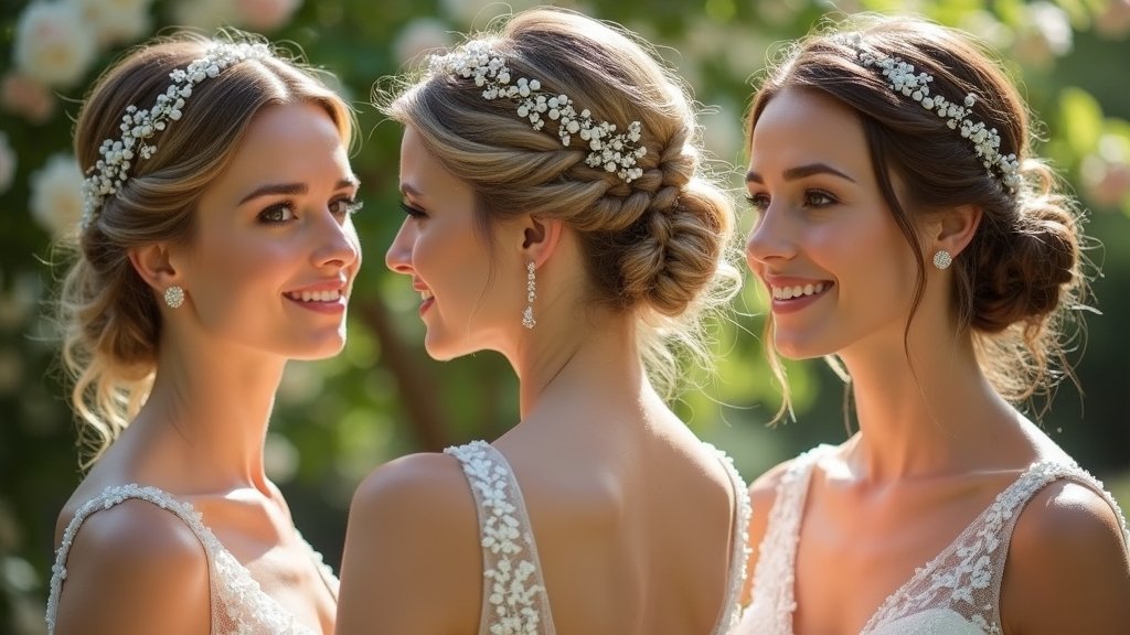 glamorous bridal hairstyles inspiration