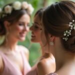 glamorous bridesmaid hairstyle ideas