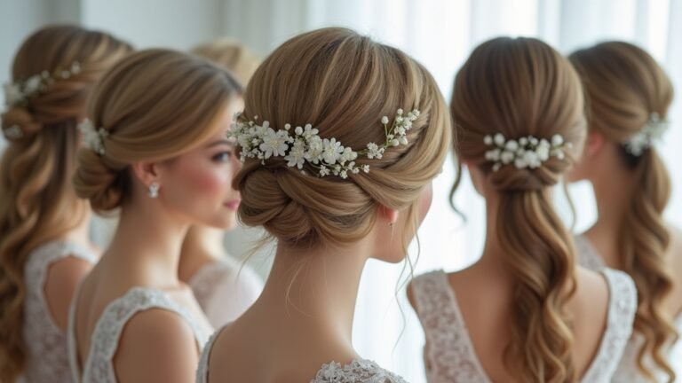 glamorous long hair wedding hairstyles