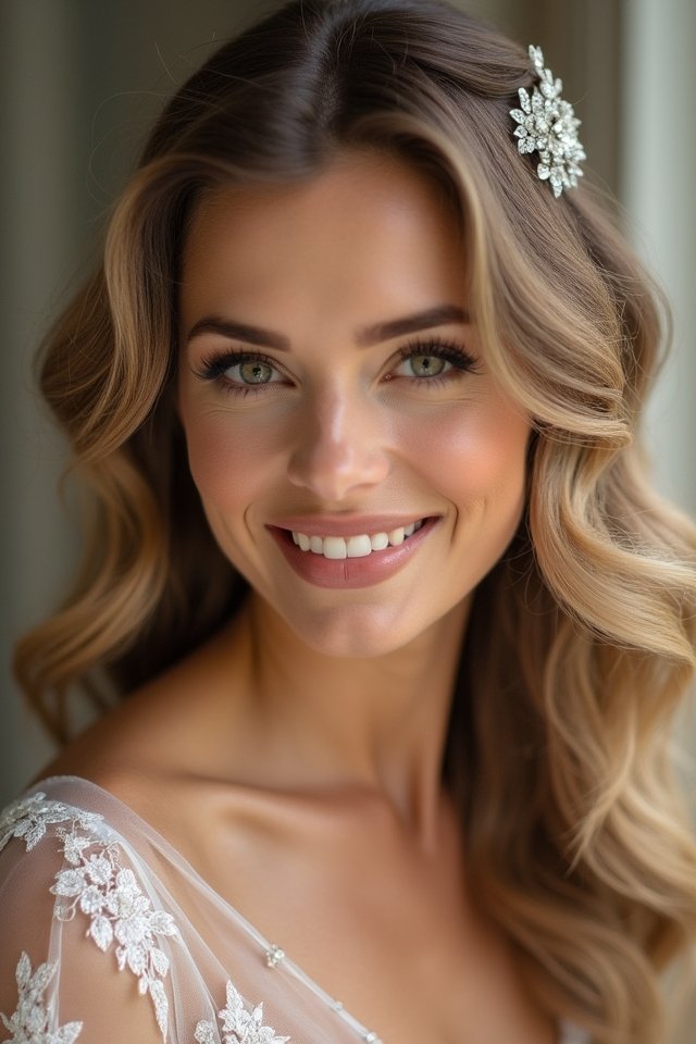 glamorous vintage wedding style