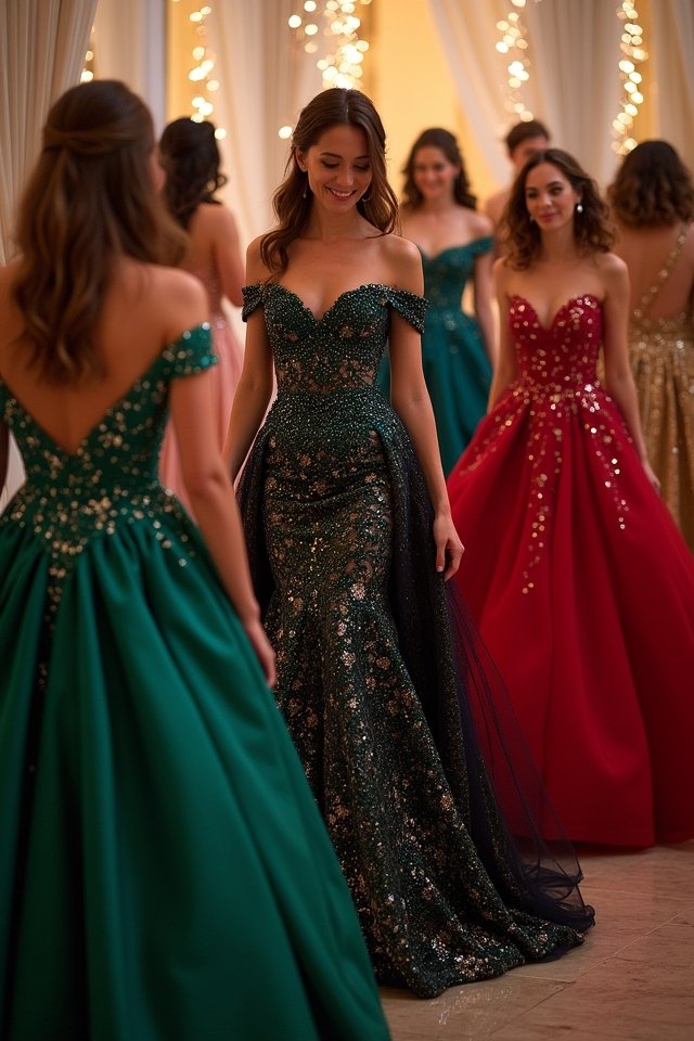 glamorous wedding ball gowns