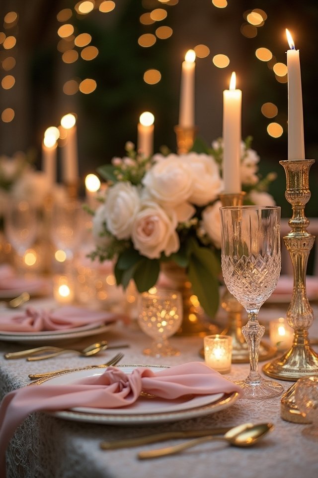 glamorous wedding lighting ideas