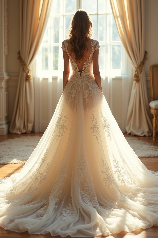 glittering a line elegance