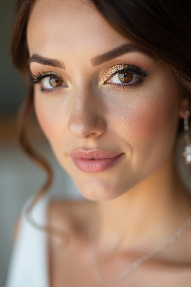 golden shimmer for depth