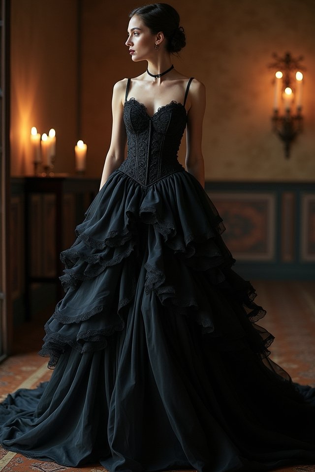 gothic elegance for brides