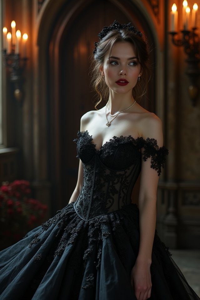 gothic elegance for brides