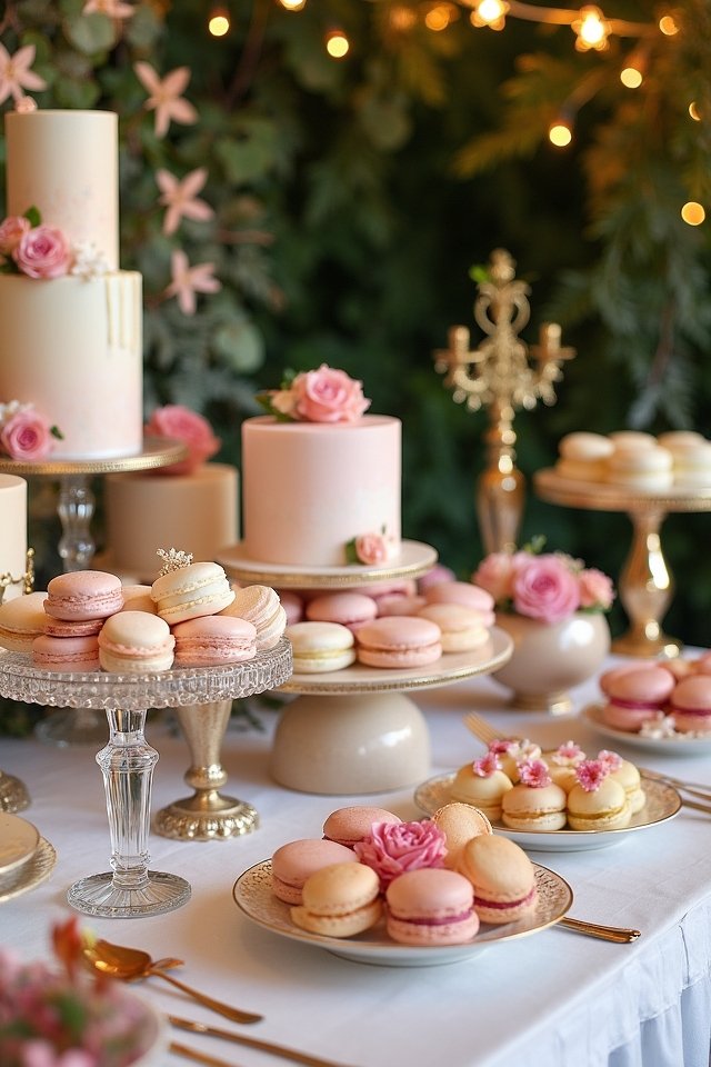gourmet interactive dessert station
